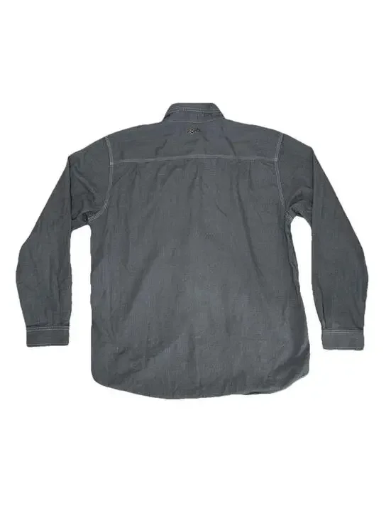 Carhartt Force FR Shirt Men XL Tall Gray Button Down Flame Resistant Cat 2 Work - Picture 4 of 8